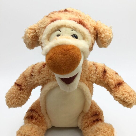 Disney Store Exclusive Winnie the Pooh & Tigger Cozy Plush Authentic w/ Tags - Picture 11 of 12